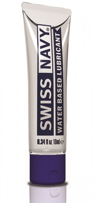 Лубрикант Swiss Navy Water Based Lube на водной основе - 10 мл. - Swiss navy - купить с доставкой в Смоленске