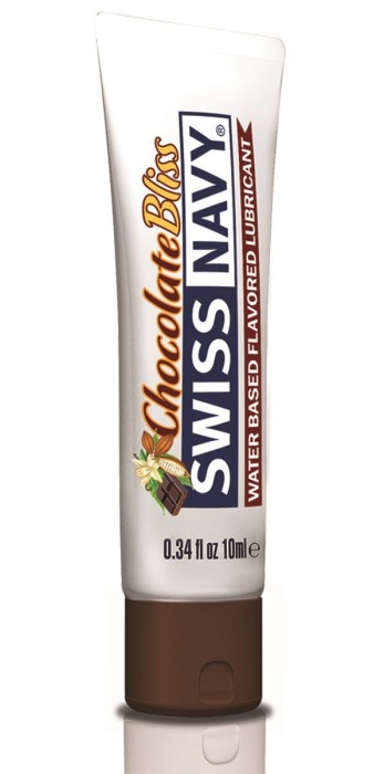 Лубрикант с ароматом шоколада Swiss Navy Chocolate Bliss Lube - 10 мл. - Swiss navy - купить с доставкой в Смоленске