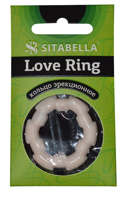 Фигурное эрекционное кольцо из киберкожи - Sitabella - в Смоленске купить с доставкой