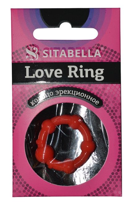 Эрекционное кольцо из киберкожи со стимулирующими бусинами - Sitabella - в Смоленске купить с доставкой