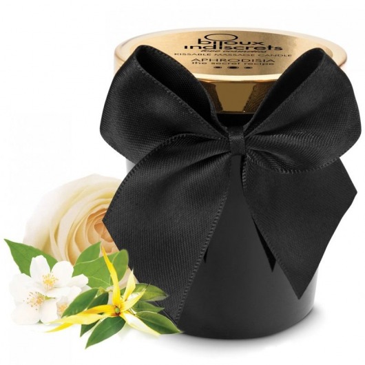 Массажная свеча Aphrodisia с цветочным ароматом - 70 мл. - Bijoux Indiscrets - купить с доставкой в Смоленске