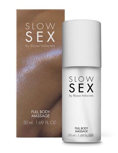 Массажный гель Slow Sex Full Body Massage - 50 мл. - Bijoux Indiscrets - купить с доставкой в Смоленске