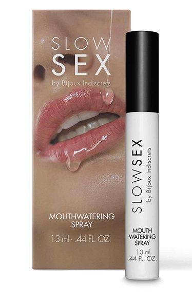Спрей для усиления слюноотделения Slow Sex Mouthwatering Spray - 13 мл. - Bijoux Indiscrets - купить с доставкой в Смоленске