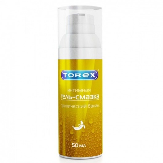 Гель-смазка на водной основе Torex  Тропический банан  - 50 мл. - Torex - купить с доставкой в Смоленске