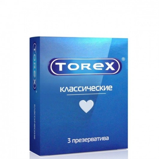 Гладкие презервативы Torex  Классические  - 3 шт. - Torex - купить с доставкой в Смоленске