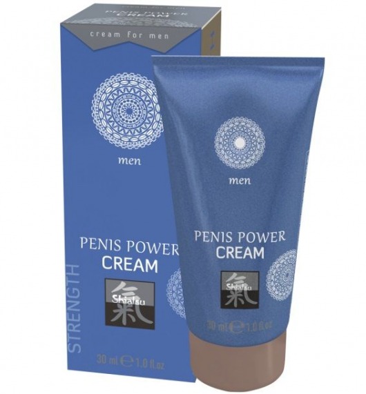 Возбуждающий крем для мужчин Penis Power Cream - 30 мл. - Shiatsu - купить с доставкой в Смоленске