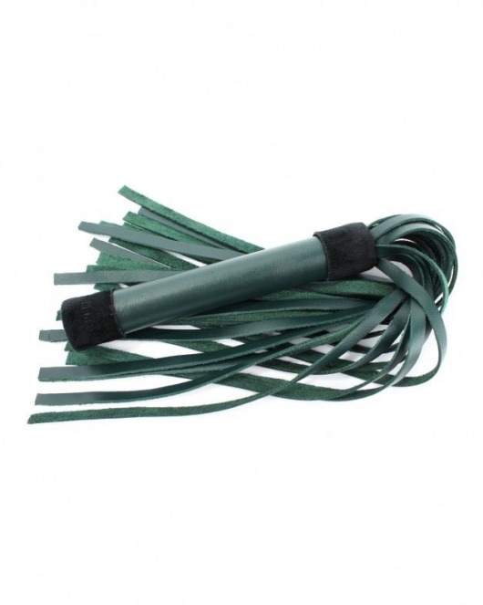 Плеть изумрудного цвета Ladys Arsenal с гладкой ручкой - 45 см. - БДСМ Арсенал - купить с доставкой в Смоленске