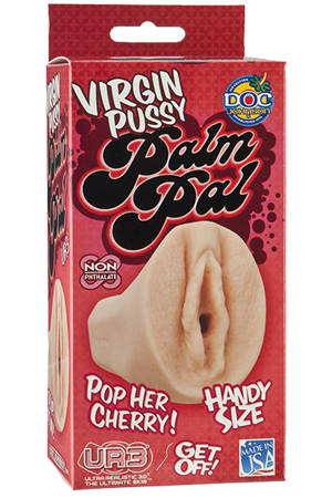 Мастурбатор-вагина Virgin Pussy ULTRASKYN Palm Pal - Doc Johnson - в Смоленске купить с доставкой