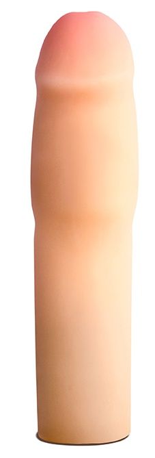 Телесная насадка-удлинитель на пенис PERFORMANCE 1.5INCH COCK XTENDER - 16 см. - Blush Novelties - в Смоленске купить с доставкой