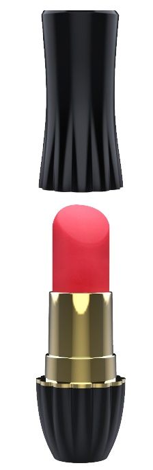 Клиторальный стимулятор-помада LIPSTICK - 9,3 см. - Dream Toys - купить с доставкой в Смоленске