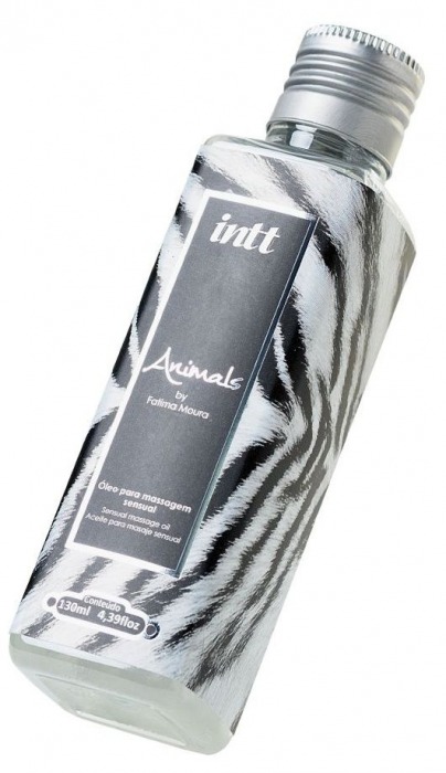 Массажное масло ANIMALS by Fatima Moura с возбуждающим эффектом - 130 мл. - INTT - купить с доставкой в Смоленске
