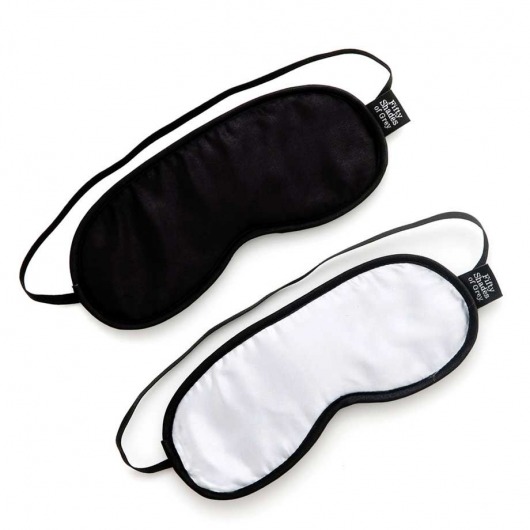Набор из двух масок на глаза Soft Blindfold Twin Pack - Fifty Shades of Grey - купить с доставкой в Смоленске