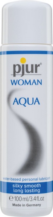 Лубрикант на водной основе pjur WOMAN Aqua - 100 мл. - Pjur - купить с доставкой в Смоленске