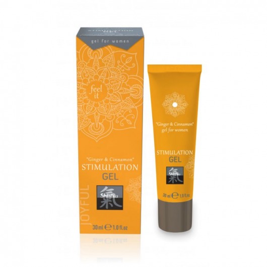 Возбуждающий интимный гель STIMULATION GEL Ginger   Cinnamon - 30 мл. - Shiatsu - купить с доставкой в Смоленске