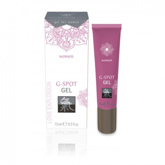 Возбуждающий интимный гель G-SPOT GEL - 15 мл. - Shiatsu - купить с доставкой в Смоленске