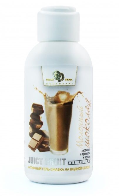 Интимный гель-смазка JUICY FRUIT с ароматом молочного шоколада - 100 мл. - БиоМед - купить с доставкой в Смоленске