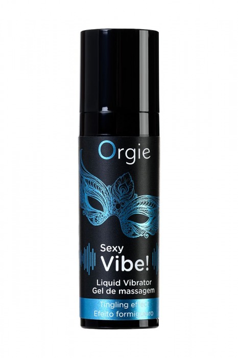 Гель для массажа ORGIE Sexy Vibe Liquid Vibrator с эффектом вибрации - 15 мл. - ORGIE - купить с доставкой в Смоленске