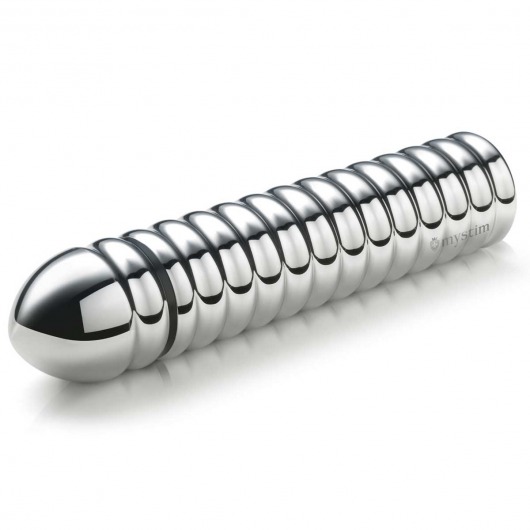 Рельефный фаллос для интенсивного электросекса Groovey George - 20 см. - MyStim - купить с доставкой в Смоленске