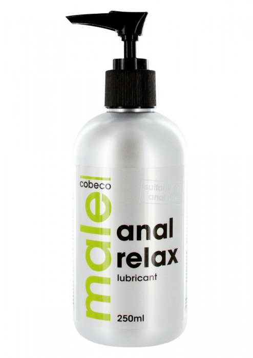 Анальный лубрикант MALE Cobeco Anal Relax Lubricant - 250 мл. - Cobeco - купить с доставкой в Смоленске