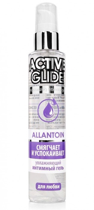 Увлажняющий интимный гель Active Glide Allantoin - 100 гр. - Биоритм - купить с доставкой в Смоленске