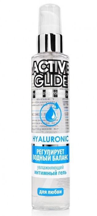 Увлажняющий интимный гель Active Glide Hyaluronic - 100 гр. - Биоритм - купить с доставкой в Смоленске