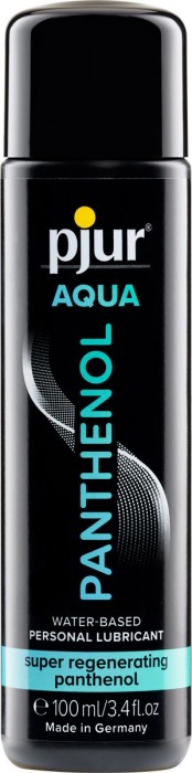 Лубрикант на водной основе с пантенолом pjur AQUA Panthenol - 100 мл. - Pjur - купить с доставкой в Смоленске