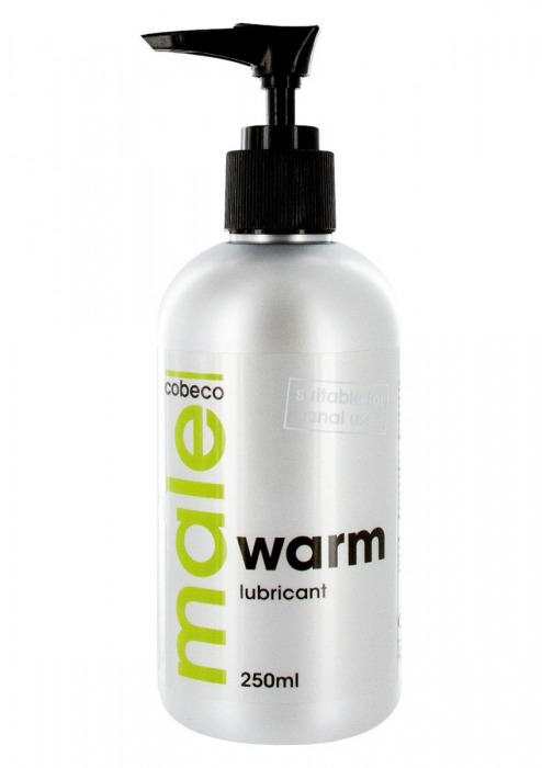 Лубрикант с согревающим эффектом MALE Cobeco Warm Lubricant - 250 мл. - Cobeco - купить с доставкой в Смоленске
