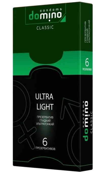 Супертонкие презервативы DOMINO Ultra Light - 6 шт. - Domino - купить с доставкой в Смоленске