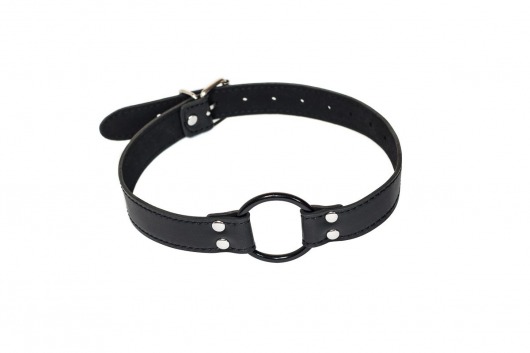 Черный кляп-кольцо Modesty - Lola Games - купить с доставкой в Смоленске