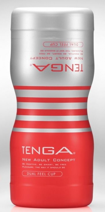 Мастурбатор TENGA Dual Sensation Cup - Tenga - в Смоленске купить с доставкой