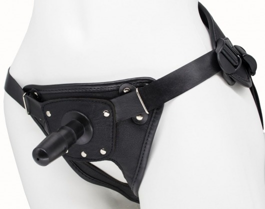 Черный пояс для насадок BEST CLASS STRAP - LOVETOY (А-Полимер) - купить с доставкой в Смоленске