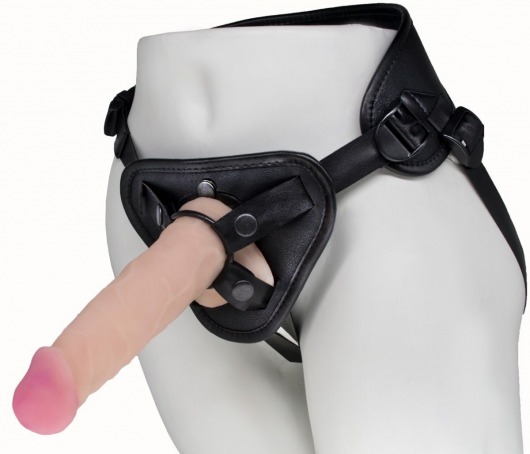 Пояс харнесс BEST UNI strap с 2 сменными насадками - 18,5 и 16 см. - LOVETOY (А-Полимер) - купить с доставкой в Смоленске