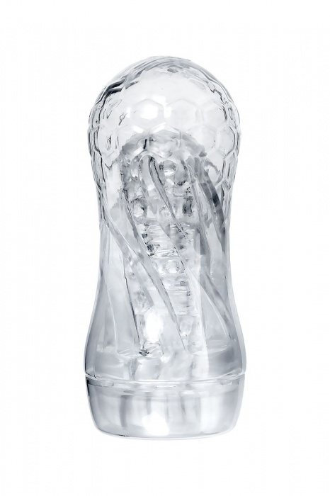 Прозрачный мастурбатор Jelf - A-toys - в Смоленске купить с доставкой
