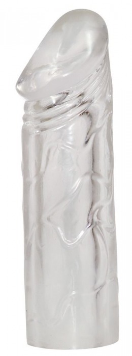 Удлиняющая насадка на пенис Mega Dick Sleeve Transparent - Orion - в Смоленске купить с доставкой