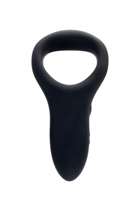 Черное эрекционное кольцо Lovense Diamo - Lovense - в Смоленске купить с доставкой