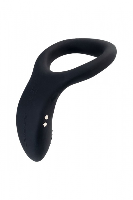 Черное эрекционное кольцо Lovense Diamo - Lovense - в Смоленске купить с доставкой