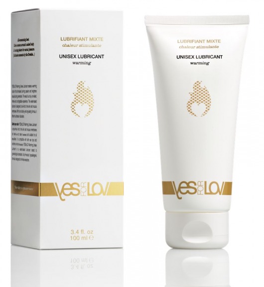Лубрикант на водной основе с согревающим эффектом Warming Unisex Lubricant - 100 мл. - YESforLOV - купить с доставкой в Смоленске