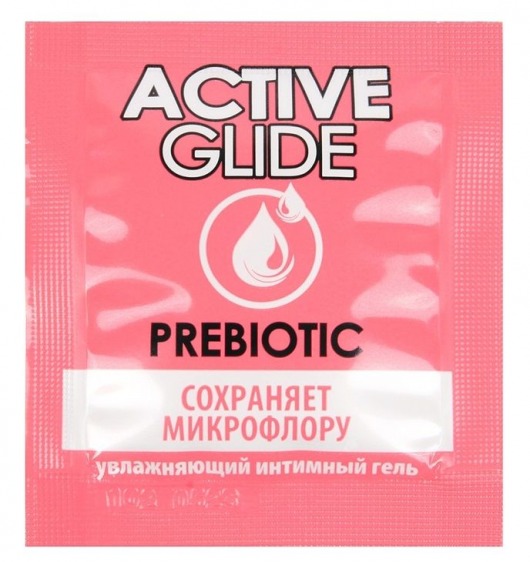 Лубрикант на водной основе Active Glide с пребиотиком - 3 гр. - Биоритм - купить с доставкой в Смоленске