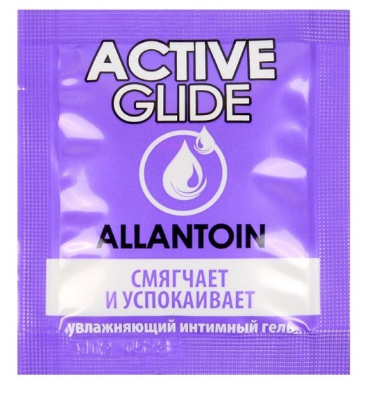 Лубрикант на водной основе Active Glide с аллантоином - 3 гр. - Биоритм - купить с доставкой в Смоленске