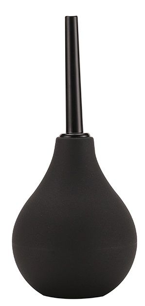 Черный анальный душ ANAL DOUCHE с прямым наконечником - Dream Toys - купить с доставкой в Смоленске