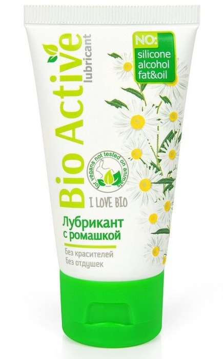 Гель-лубрикант на водной основе Bio Active - 50 гр. - Биоритм - купить с доставкой в Смоленске