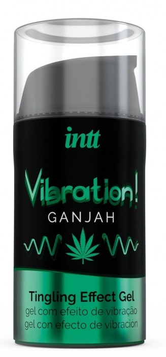 Жидкий интимный гель с эффектом вибрации Vibration! Ganjah - 15 мл. - INTT - купить с доставкой в Смоленске