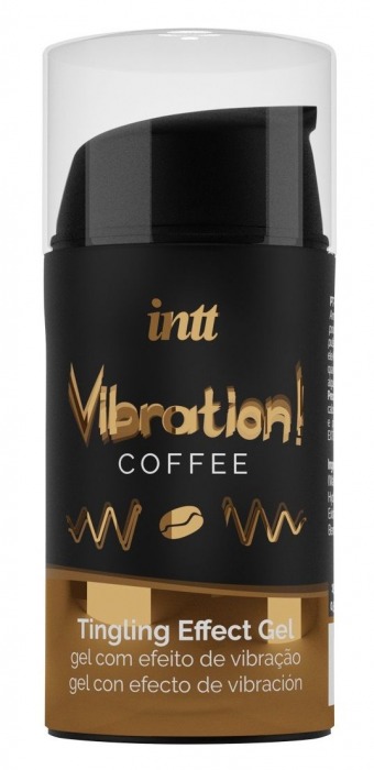 Жидкий интимный гель с эффектом вибрации Vibration! Coffee - 15 мл. - INTT - купить с доставкой в Смоленске