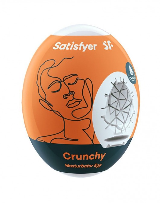 Мастурбатор-яйцо Satisfyer Crunchy Mini Masturbator - Satisfyer - в Смоленске купить с доставкой