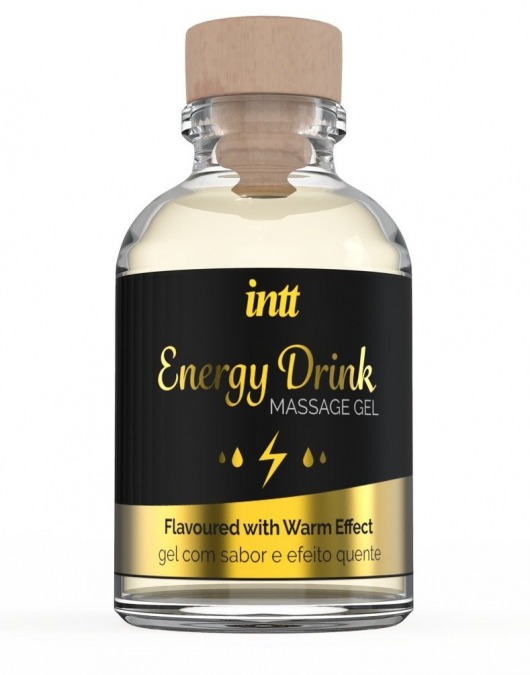 Массажный гель с согревающим эффектом Energy Drink - 30 мл. - INTT - купить с доставкой в Смоленске