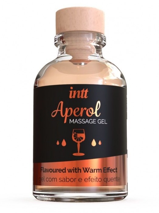 Массажный гель с согревающим эффектом Aperol - 30 мл. - INTT - купить с доставкой в Смоленске