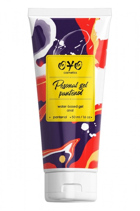 Анальная смазка на водной основе OYO Personal Gel Pantenol - 50 мл. - OYO - купить с доставкой в Смоленске