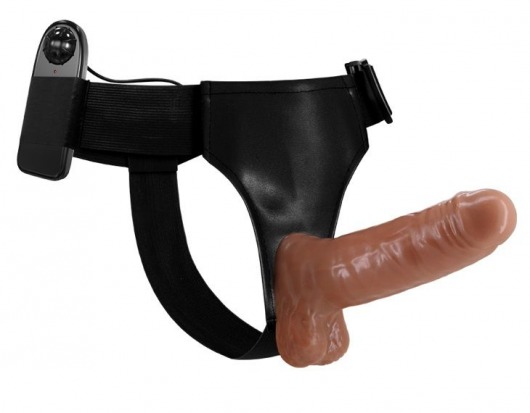 Страпон на трусиках с вибрацией Ultra Passionate Harness - 16 см. - Baile - купить с доставкой в Смоленске