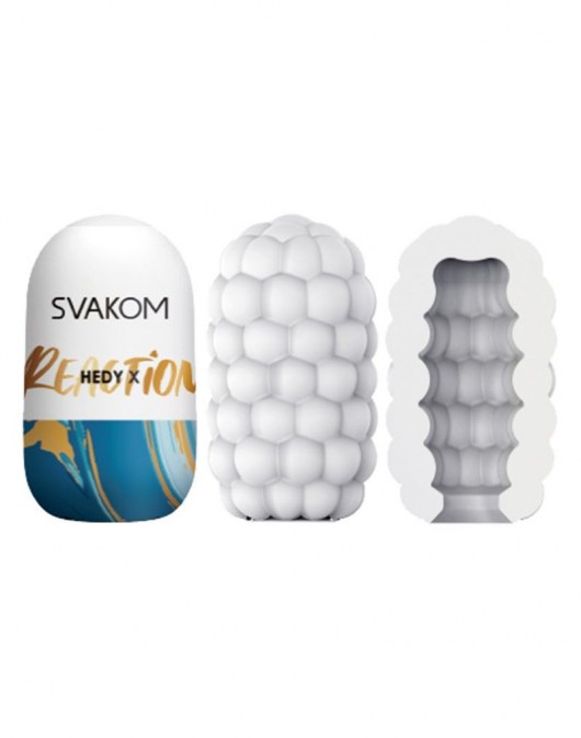 Мастурбатор Hedy X Reaction Mini Masturbator - Svakom - в Смоленске купить с доставкой