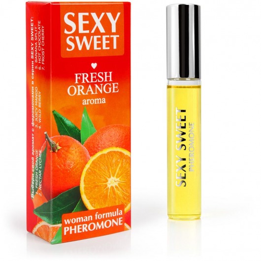 Парфюм для тела с феромонами Sexy Sweet с ароматом апельсина - 10 мл. -  - Магазин феромонов в Смоленске